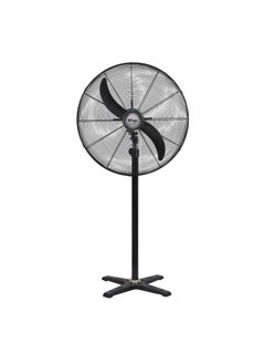 Veto Industrial Stand Fan,Pedestal fan High Velocity Heavy Duty Metal Stand fan Warehouse for Open-Air Restaurant And Factory (24 Inch)