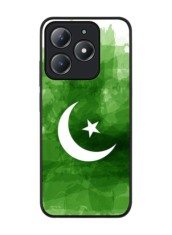 Stylizedd For Realme C63 / Realme C61 4G Case,Slim fit Camera Protection, Shockproof Thin Phone cover  - Crescent Green - Image 1