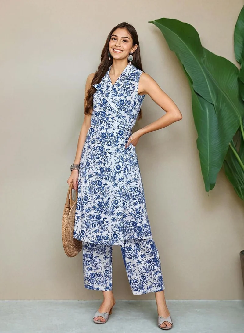 ISHIN Women Cotton 3 pcs - Co-Ords