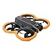 FSIDIWT Avata 2 Propeller Guard Protector AntiCollision Prop Bumper Silicone Protective Cover Ring for DJI Avata 2 Accessories Orange - Image 3