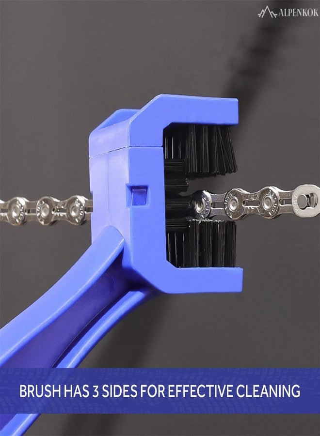 ALPENKOK HitPro Motorcycle & Bike Chain Cleaning Tool,Mountain Dirt Road Bike Chain Degreaser Cleaner - Image 5