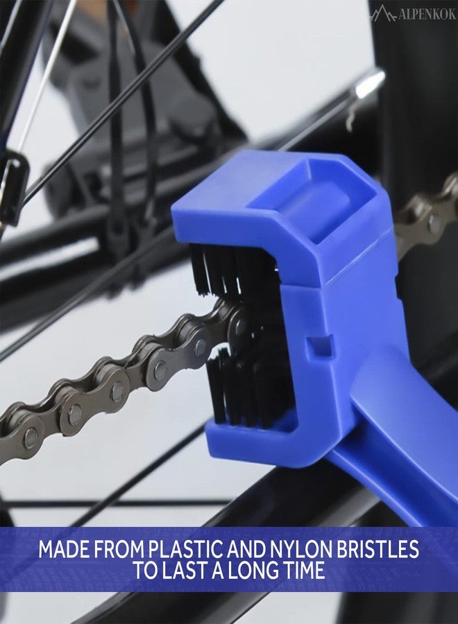 ALPENKOK HitPro Motorcycle & Bike Chain Cleaning Tool,Mountain Dirt Road Bike Chain Degreaser Cleaner - Image 3