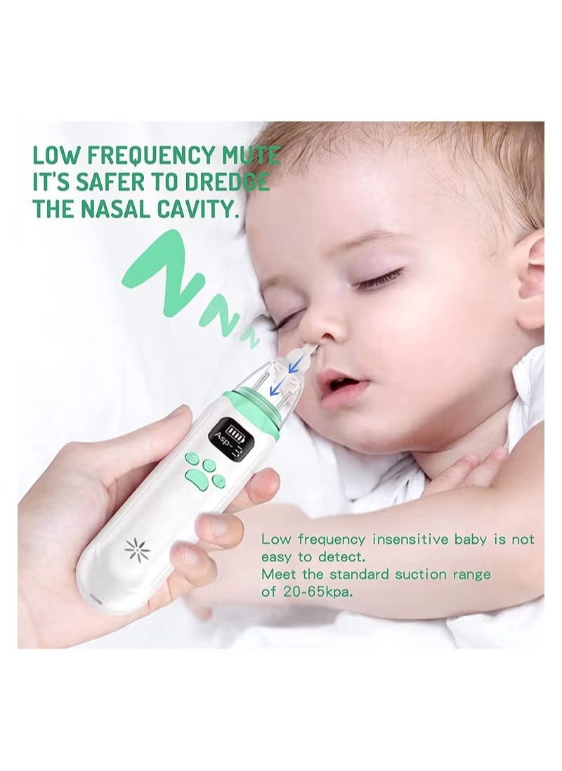 ORiTi Automatic Baby Nasal Aspirator-Electric Baby Nasal Aspirator-Nasal Mucus Remover for Children/Toddlers/Kids/Infants, Rechargeable, with Music and Light Soothing Function  - Image 3