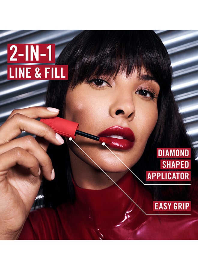 RIMMEL LONDON Rimmel Thrill Seeker Lip Latex Liquid Lipstick - It's Giving, 6ml - Image 3