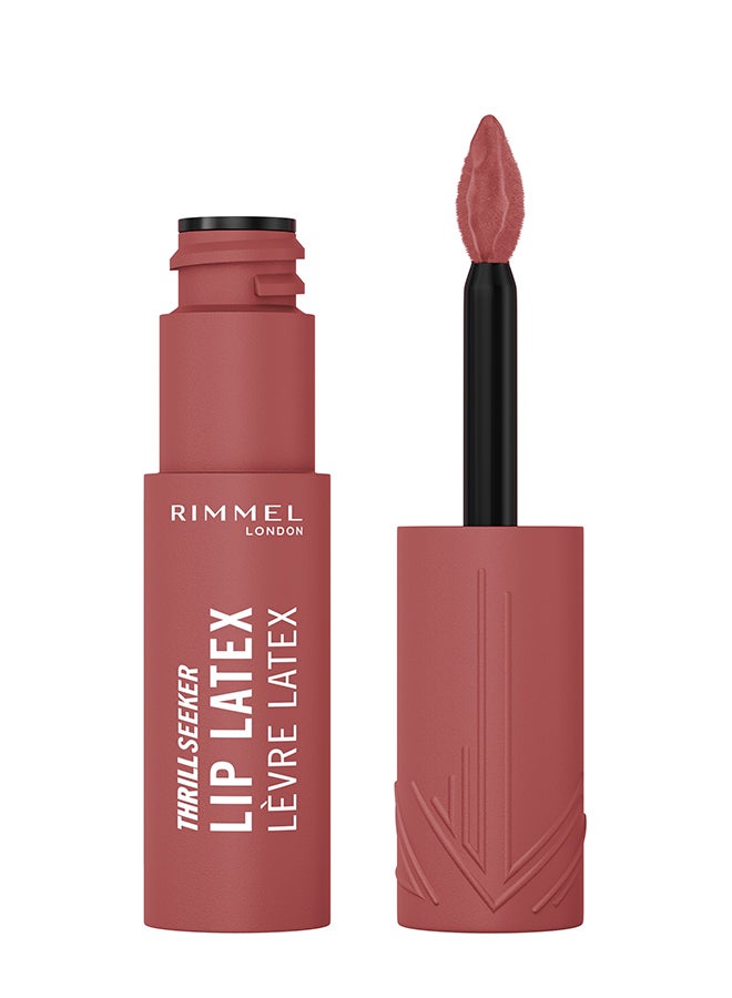 RIMMEL LONDON Rimmel Thrill Seeker Lip Latex Liquid Lipstick - It's Giving, 6ml - Image 1