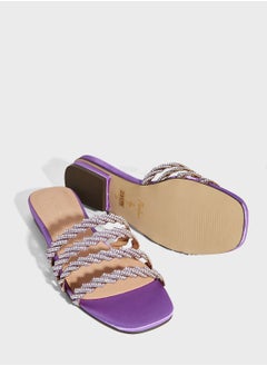 MENBUR Multi Straps Low Heel Flat Sandals  - Image 3
