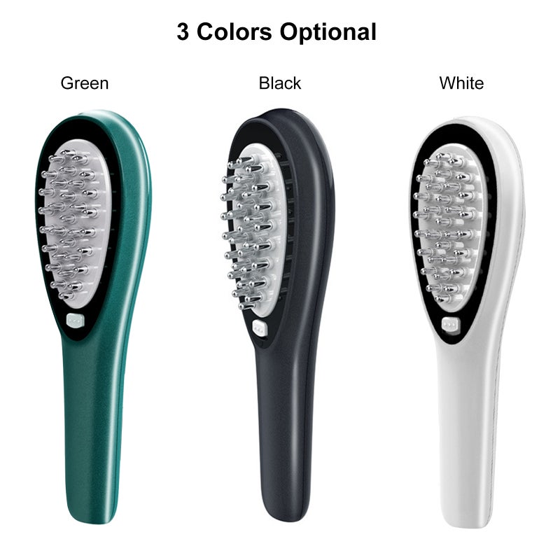 USB Hair Scalp Applicator Comb for Medicine Scalp Head Fluid Comb Essential Oil Hair Treatment Device Hair Scalp Massager Brush Growth for Head Brush - Image 2