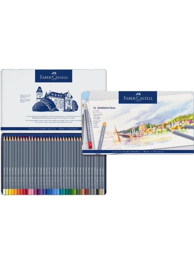 FC Watercolor Goldfaber Aqua tin of 36