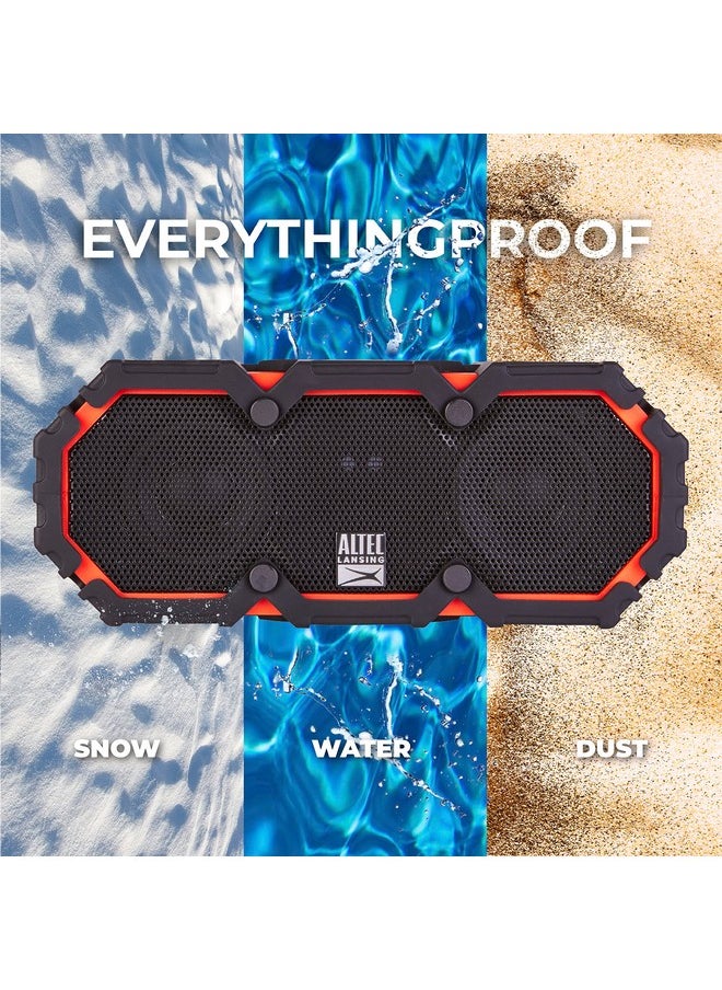 Altec Lansing - Lifejacket 2 Waterproof Bluetooth Speaker, Floating Portable Speaker For Travel & Outdoor Use, Deep Bass & Loud Sound, 30 Hour Playtime - Image 1
