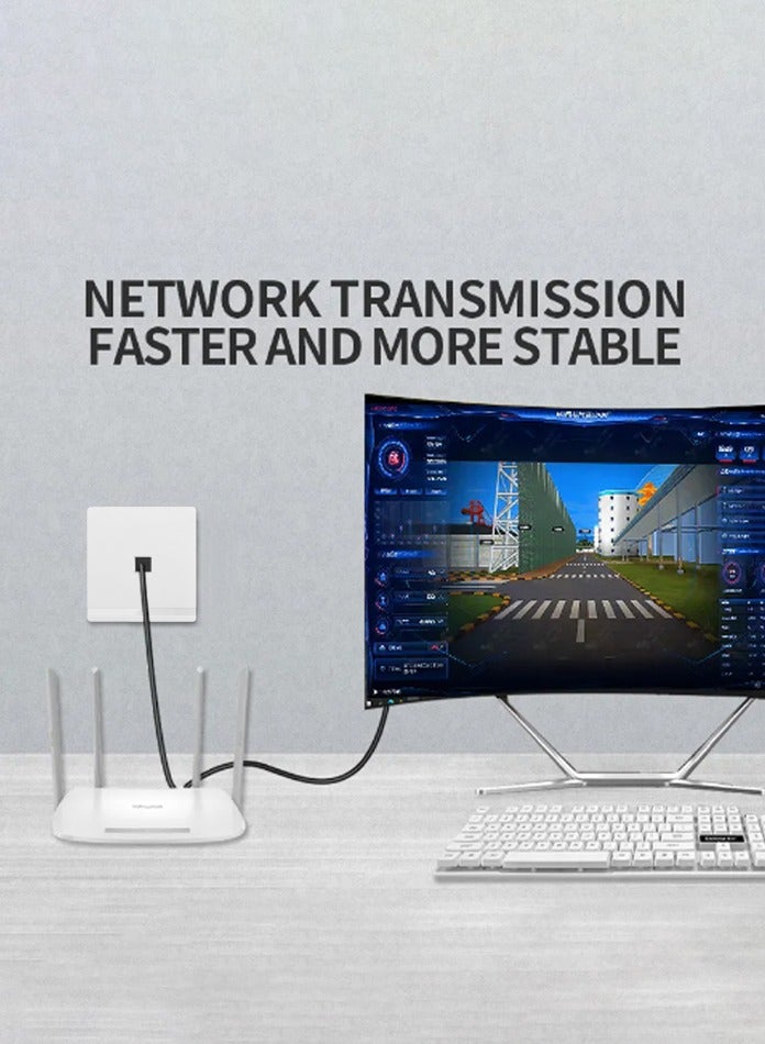 Vmax White 1 Gang Computer Data Socket - 3x3 Inches Frameless Wall Data Socket - Image 5