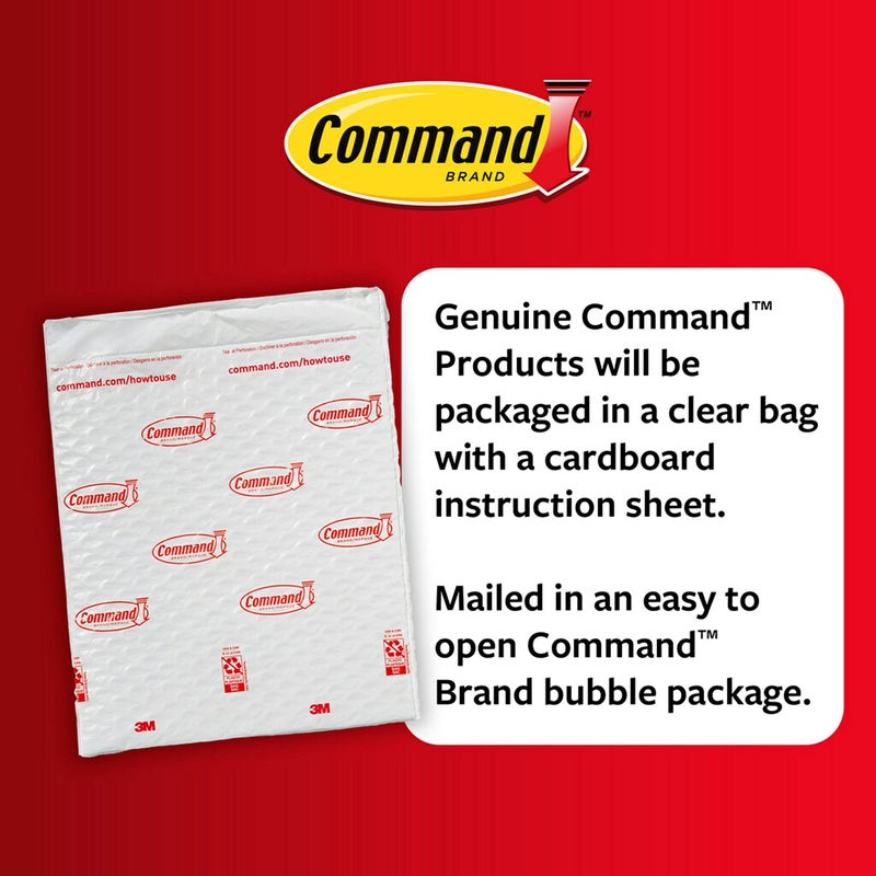 Command Command 20 lb XL Heavyweight Picture Hanging Strips 16 Pairs (32 Command Strips), Damage Free Hanging Picture Hangers, Heavy Duty Wall Hanging Strips for Home Decor, White Adhesive Strips - Image 5
