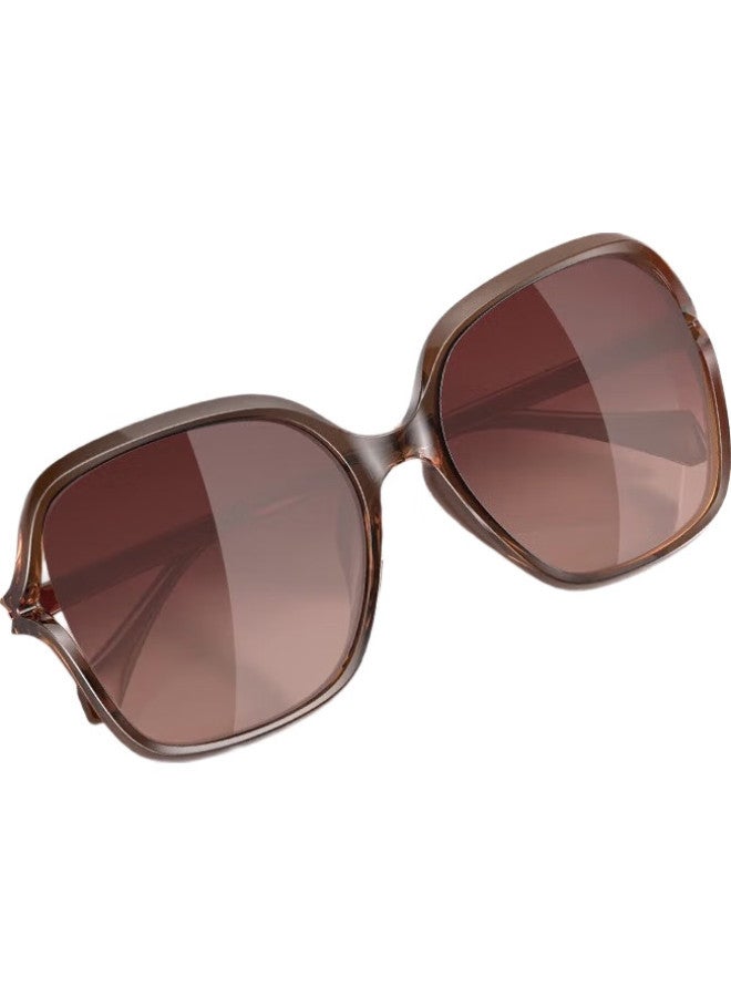 PARIM Sunglasses For Women, Large Face Slimming Effect, Polarized Lenses, Driving, Round Face, Large Frame Glasses, Sunglasses, Uv Protection, Sun Protection Eyewear - Image 1