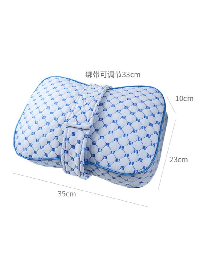 عام **وسادة ساق للحوامل - مصممة للنوم على الجنب مع حزام قابل للتعديل لدعم الركبة** - Image 4