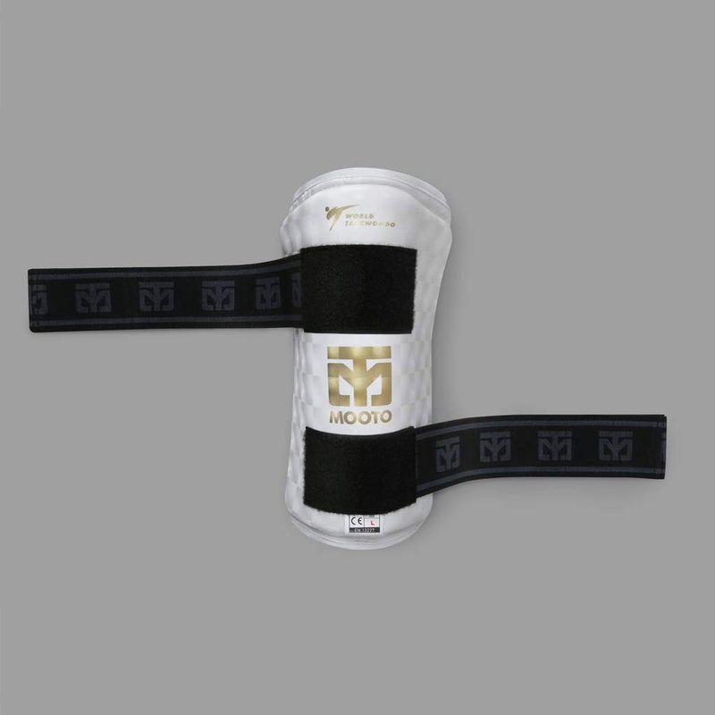 MOOTO Korea Taekwondo Extera S2 Forearm Protector Guard a Pair WT Logo Training Match Gym School Academy (Medium(Length 25cm or 0.82 ft)) - Image 5