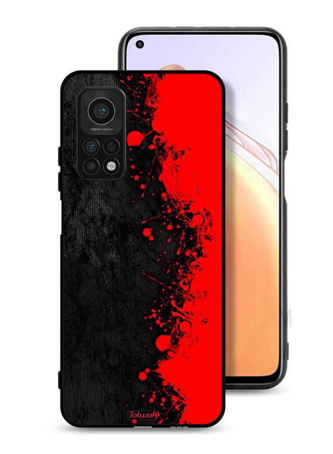 Tolwak Xiaomi Mi 10T 5G Protective Case Cover Paint Abstract Pattern - Image 1