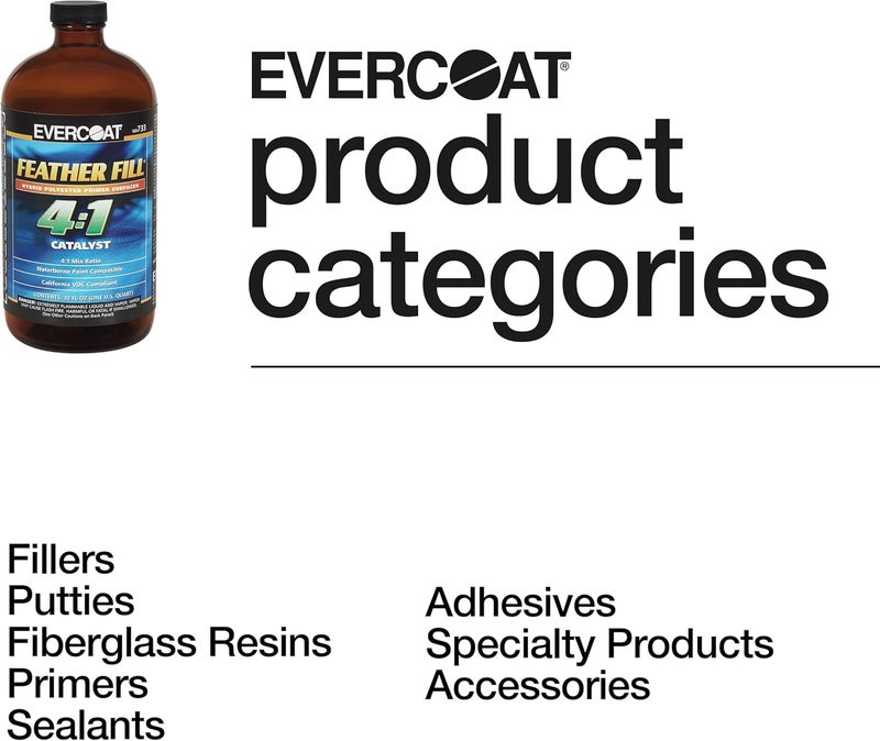 Evercoat محفز 4:1 - محفز برايمر بوليستر - محفز برايمر معزز بالإيبوكسي - 32 أونصة سائلة - Image 4