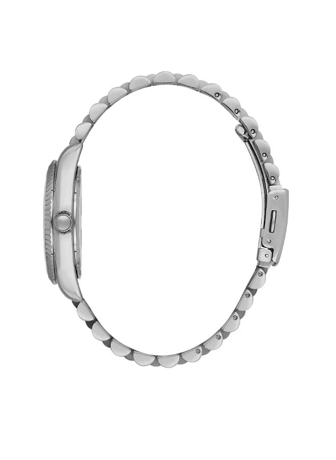 BEVERLY HILLS POLO CLUB BEVERLY HILLS POLO CLUB BP3172C.390 Men's Analog Display Watch & Metal Strap Silver