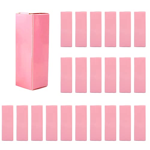 COSIDEA 50 PCS Empty Pink Lip Gloss Boxes W28 xW28 xH89mm W102xW102xH35 inch Cosmetic PerfumeMascara Box Packaging for Small Business Wholesale small Kraft Paper Box Luxury Holder Wrapping - Image 1