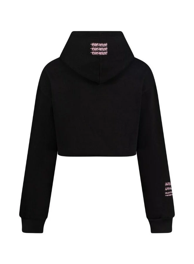 INTERLUDEX Bullseye Cropped Hoodie