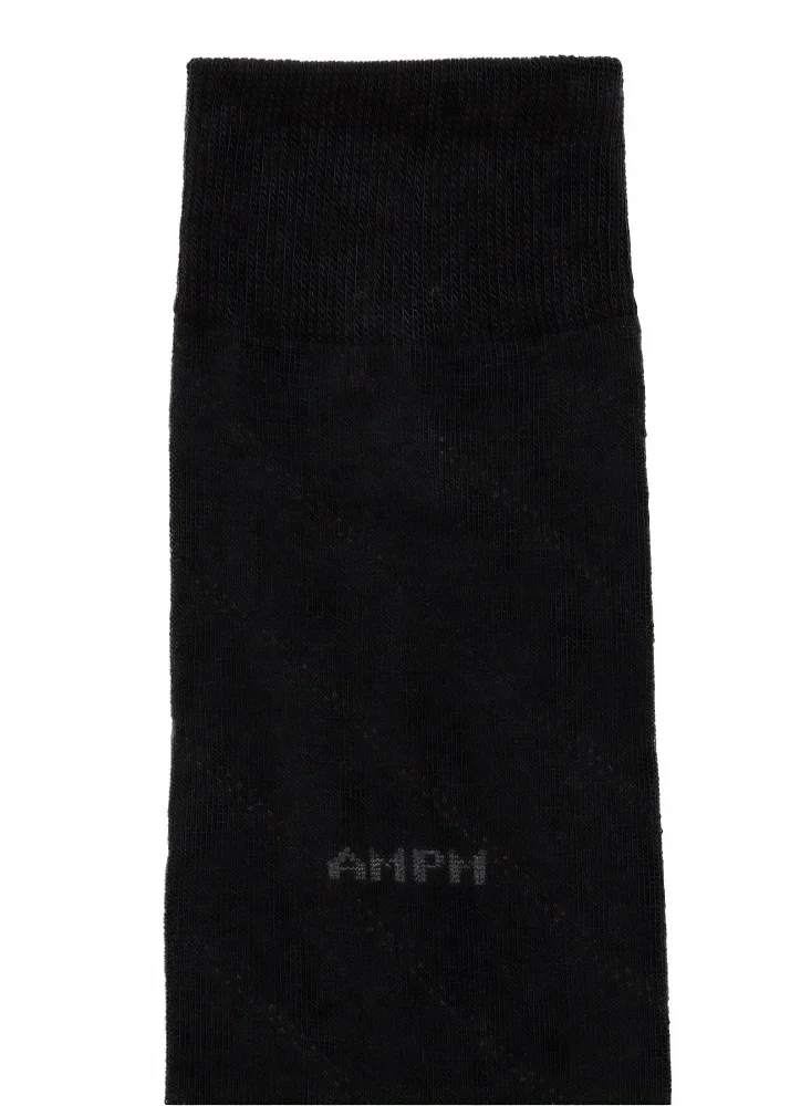 AMPM MEN'S FORMAL SOCKS (PACK OF 6) - BLACK