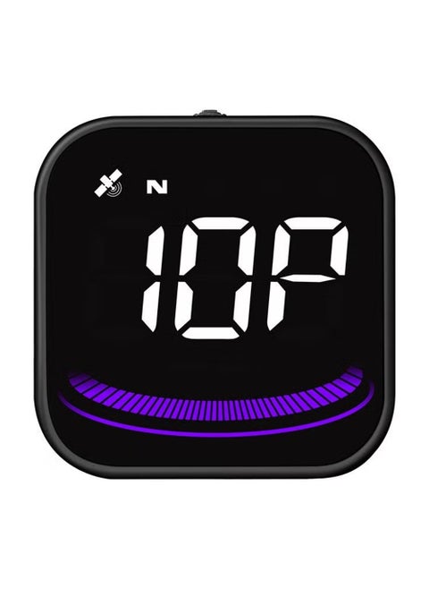 GULFLINK HUD جهاز قياس سرعة السيارة مزود بنظام تحديد المواقع العالمي (GPS).