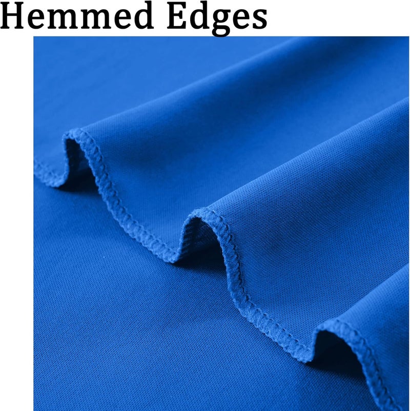 NSSONBEN 50ftx10ft Wrinkle Free Royal Blue Backdrop Curtains for Parties, 10 Panels 5x10ftThick Polyester Backdrop Drapse for Weddings Birthday Photography Background Curtains - Image 5