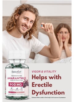 Bekdorf Amaranthus Purified Red spinach Extract Vigor And Vitality- 60 Vegan Capsules  - Image 5