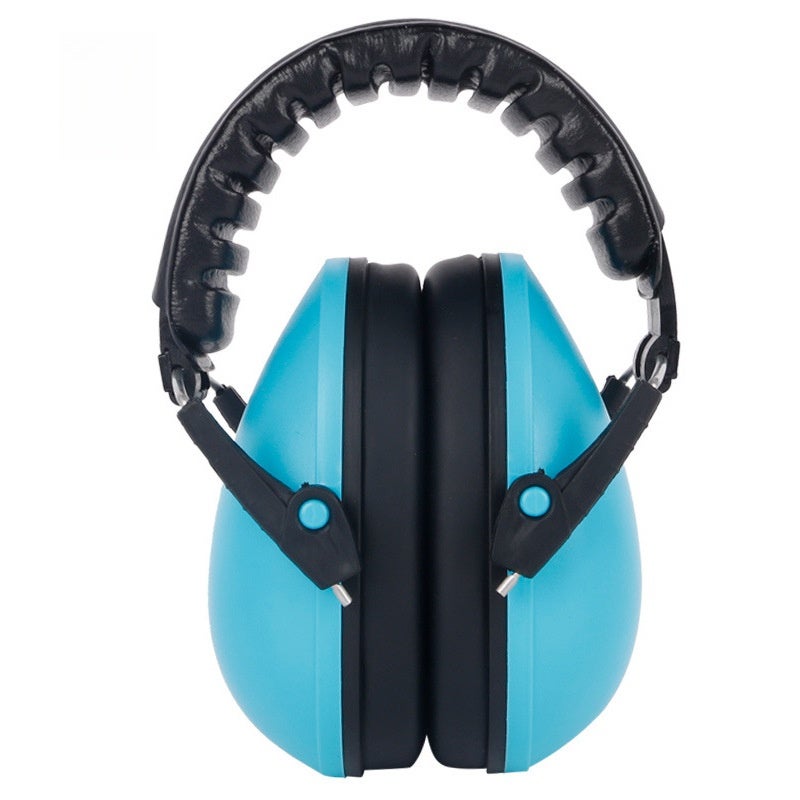 Manufacturers supply sound-proof earmuffs for children, students, noise-proof headphones, sleeping children, noise-reducing earmuffs Y3-A sky blue - Image 1