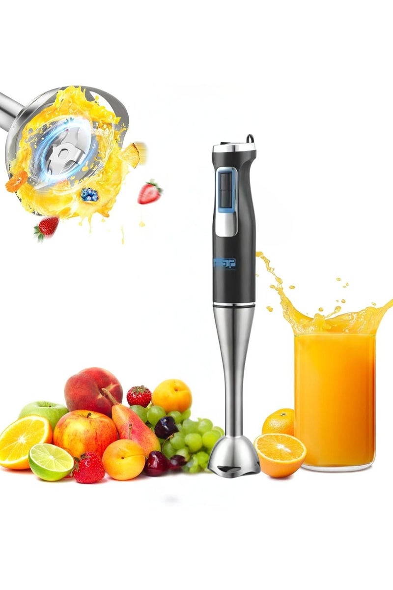 DSP KM1137 Hand Blender is a powerful and versatile kitchen appliance with a 1200W motor, combining strength and convenience in one device. - Image 1