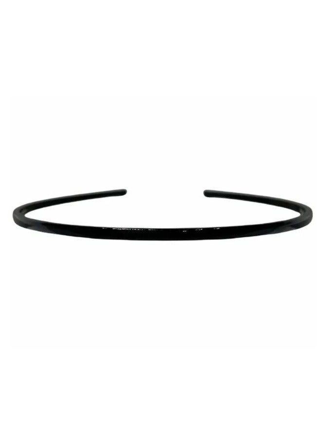 إكسسوارات شعر معدنية سادة مع أسنان - Image 1