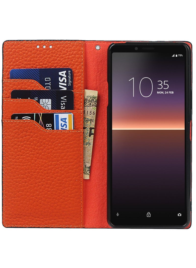Suteni - Flip Cover Card Slots Leather Phone Case for Sony - Image 1
