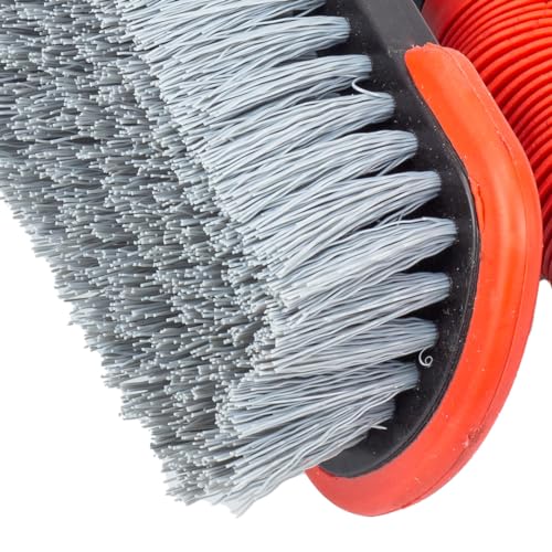 Maxshine Universal Tire & Carpet Curved Brush – Stiff Bristle Wheel Cleaning Brush for Car Detailing – Durable Design for Deep Cleaning Tires, Mats & Carpeted Surfaces - Image 4