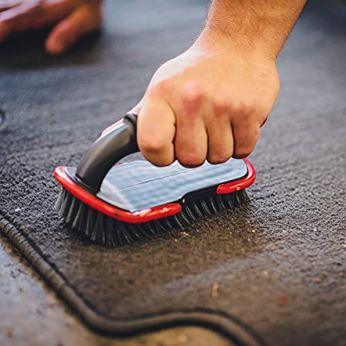 Maxshine Universal Tire & Carpet Curved Brush – Stiff Bristle Wheel Cleaning Brush for Car Detailing – Durable Design for Deep Cleaning Tires, Mats & Carpeted Surfaces - Image 5