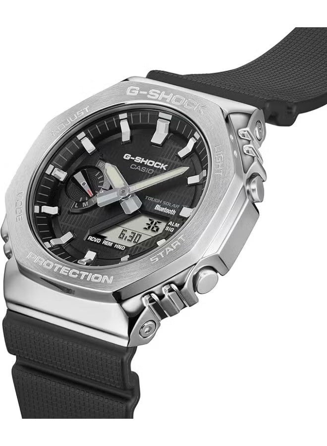 CASIO G-SHOCK G-STEEL Solar Power Metal Men Watch GBM-2100-1ADR - Image 3