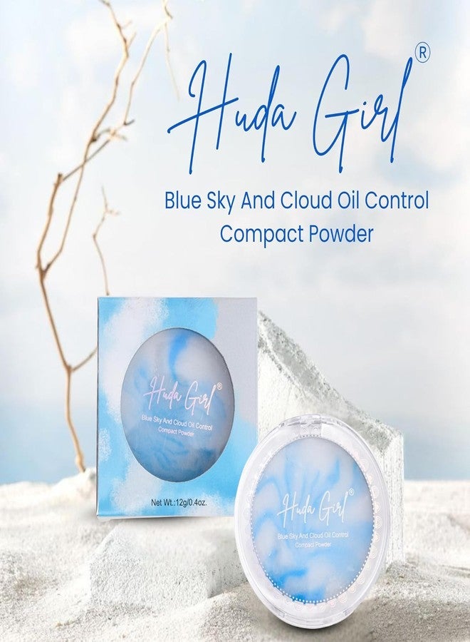 Huda Girl Compact Powder & Hollywood Filter- compact powder for women oily skin And Illuminator for Face Makeup Glow, face primer Long-Lasting Smooth Skin & All Skin Types, - Image 2