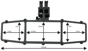 ATV Tek Elite UTV Adjustable Rear View Mirror - Image 3