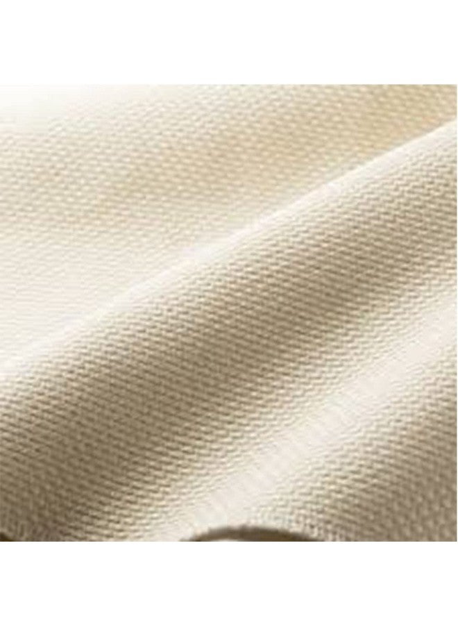 CANVASS® 2/5 Meters Tarp & Canvas Cotton Duck Canvas Cloth, Natural Color (Stiff) (Table Cloth/Manjarpaat/Manjarpat) (63 Inches Width) 2 Mtrs - Image 5
