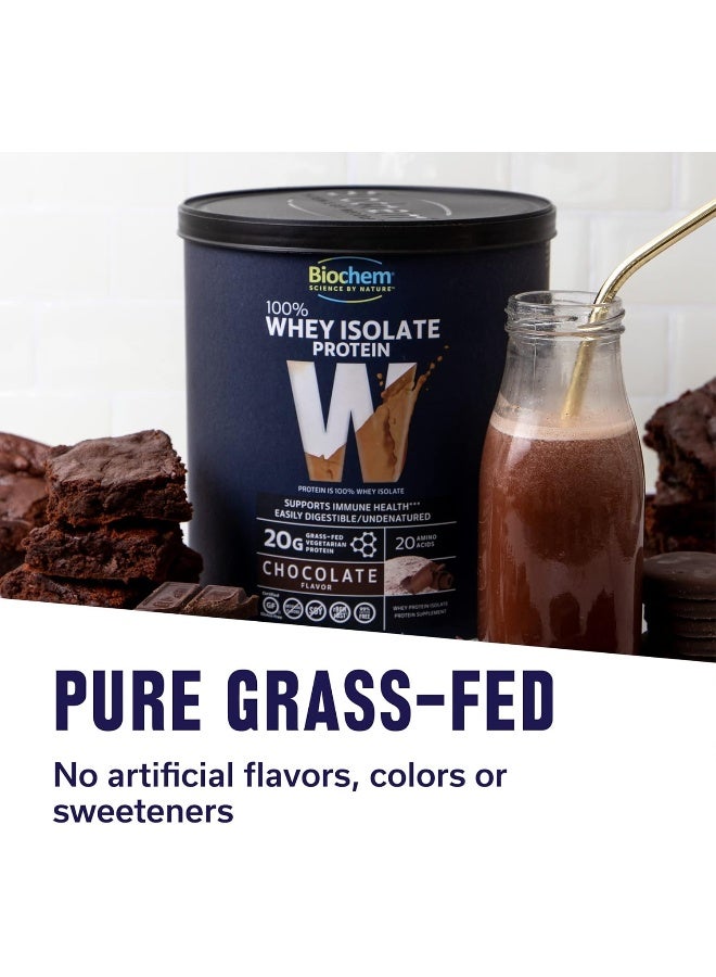 Biochem By Country Life - Whey Isolate Protein Powder Chocolate 15.4 Oz. - Image 4