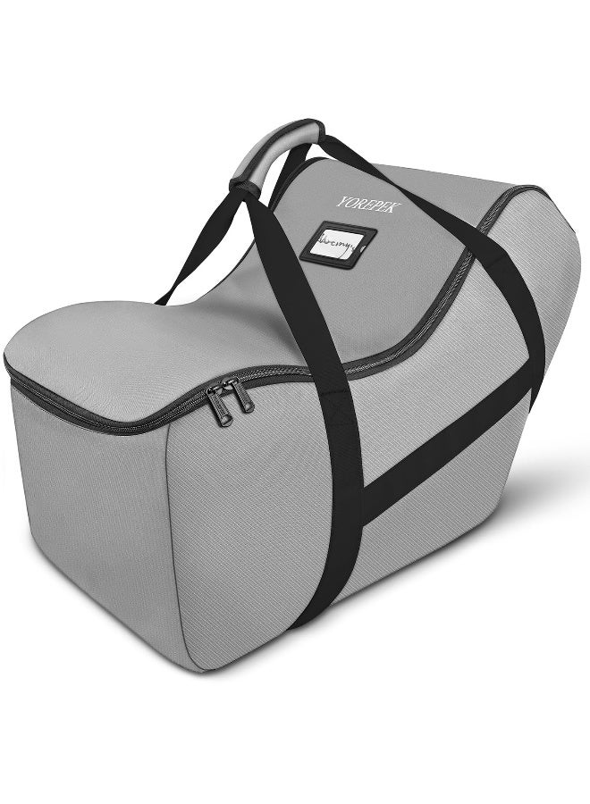 YOREPEK Infant Car Seat Travel Bag Compatible with UPPAbaby MESA V2 and Base,Fit for All Nuna Pipa Car Seat and Base, Padded Car Seat Bags for Air Travel, Carseat Cover for Airplane Travel, Grey - Image 1