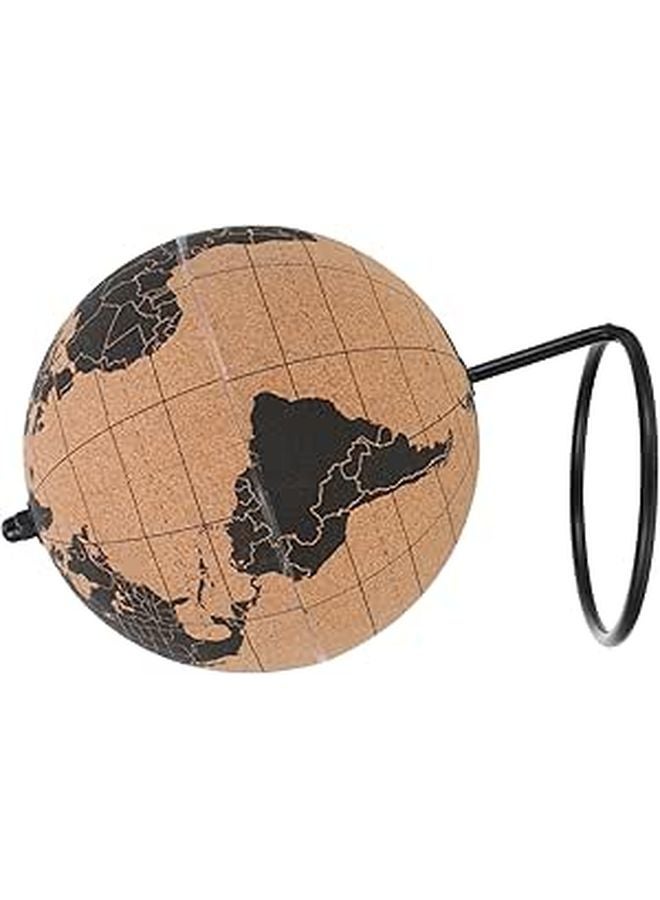 كرة العالم المستدام من الفلين زينة مكتبية لمكتب الدراسة مواد صديقة للبيئة - Image 1