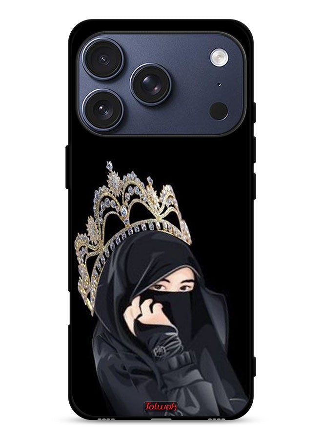 Tolwak Apple iPhone 17 Pro Protective Case Cover Queen Girl - Image 1