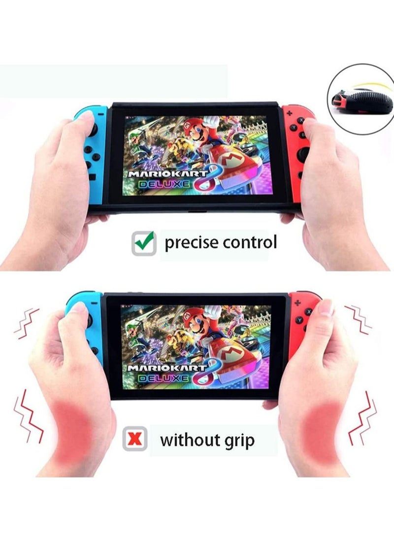 SYOSI Protective Case for Nintendo Switch Dockable 7 Storage Slots for Game Cards and Compact Multi Angle Holder Play Stand for Nintendo Switch Grip Cover  - Image 4