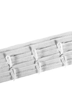 Oasisgalore 100 Pack Curtain Hooks for Door Window Curtain，Curtain Header Tape Drapery Hooks 2.8x1.2cm  - Image 3