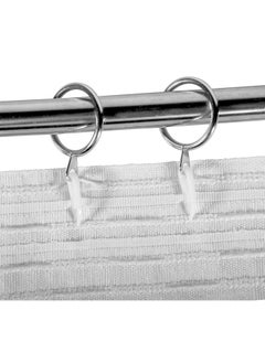 Oasisgalore 100 Pack Curtain Hooks for Door Window Curtain，Curtain Header Tape Drapery Hooks 2.8x1.2cm  - Image 4