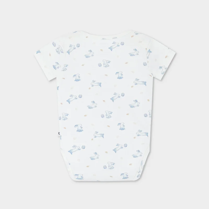  ميكو كيدز Panda Short Sleeve Bodysuit
