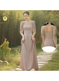 KUYING New Fashionable and Elegant Bridesmaid Dress  - Image 1