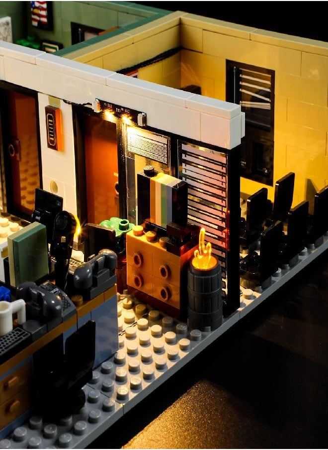 BRIKSMAX BRIKSMAX Led Lighting Kit for LEGO-21336 The Office - Compatible with Lego Ideas Building Blocks Model- Not Include Lego Set  - Image 2