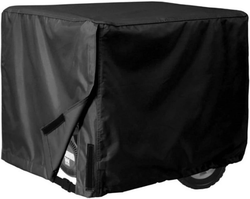 Abaodam Generator Cover Outdoor Black 210d Oxford Fabric 32x24x24 Inch Weather-resistant Dustproof Rainproof Storage Accessory for Portable Generators - Image 1