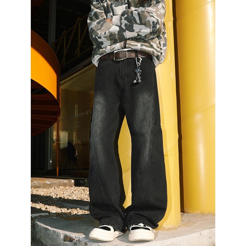 Unisex Casual Daily Denim Jeans - Image 1