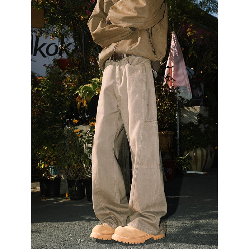 Unisex Casual Daily Denim Jeans - Image 2